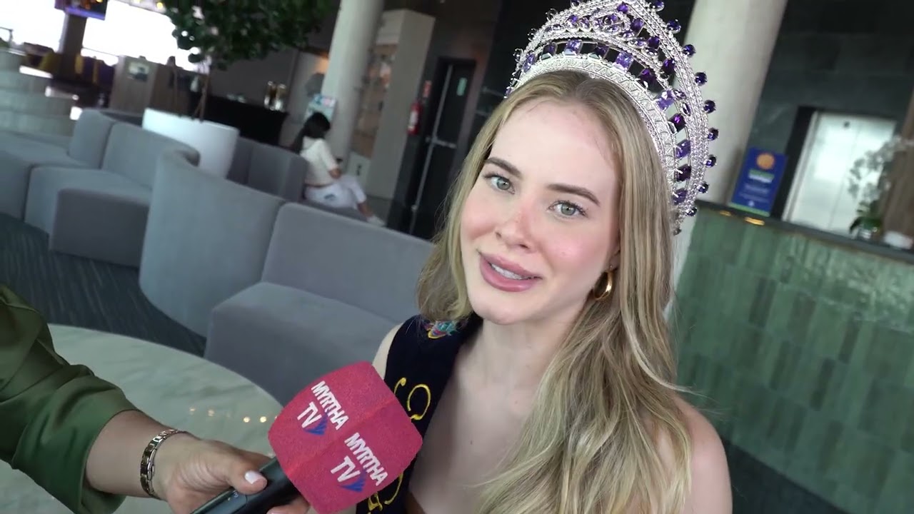 La flamante Miss Ecuador 2025 Gisselle Rosales hablo para nuestro programa Myrtha tv