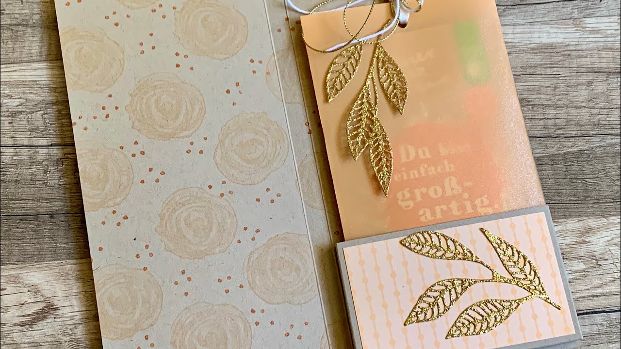 Tutorial: Karte mit Goodie - Fach / Kunstvoll Koloriert von Stampin' Up!