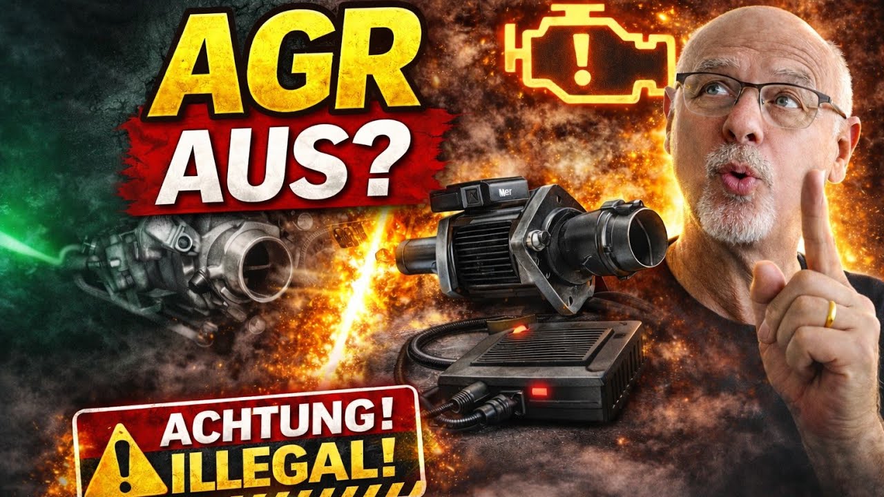 AGR AUS? So funktioniert das Stilllegen wirklich! ⚠️ Achtung illegal!