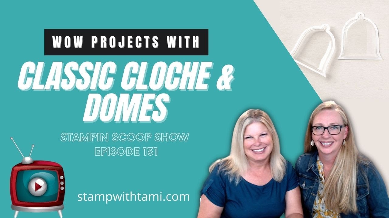 🔴 Having Fun w/ Stampin' Up Classic Cloche Bundle & Shaker Domes!