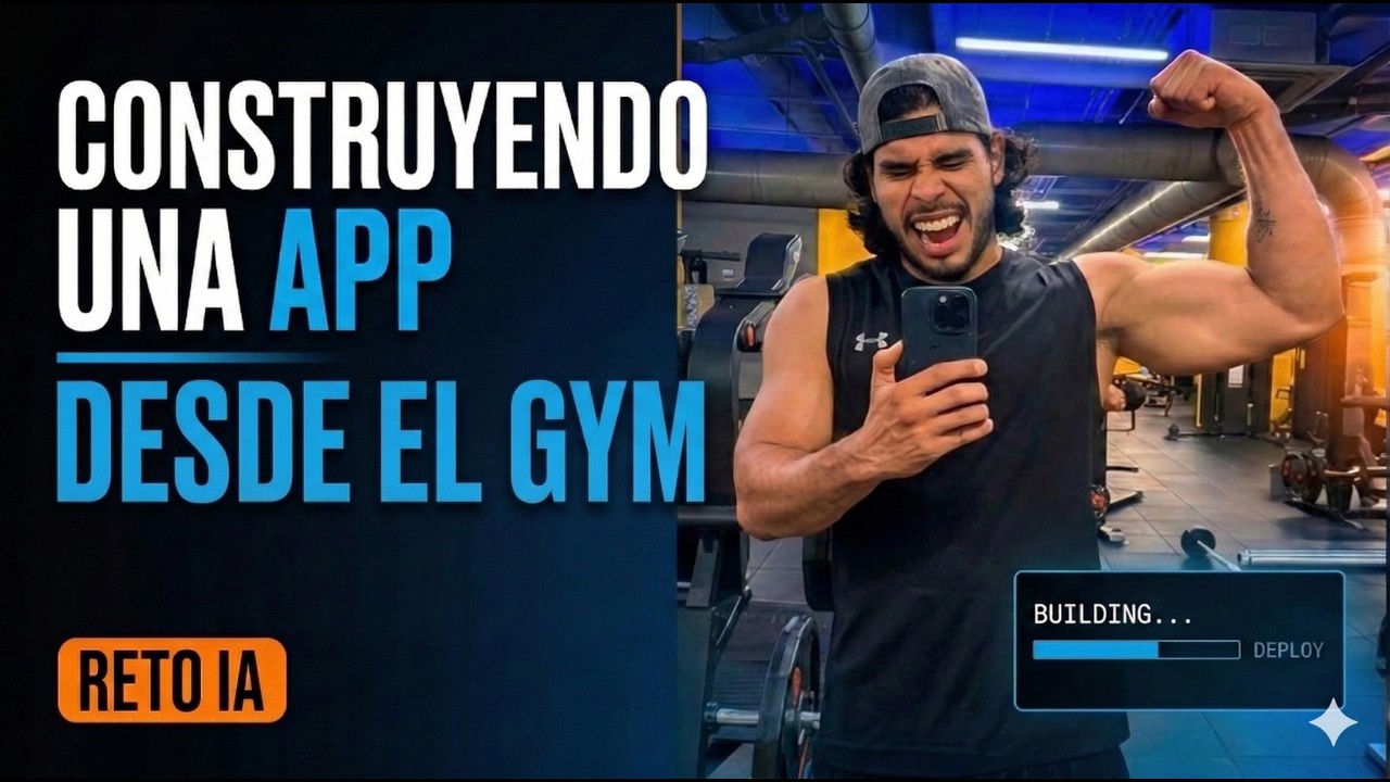 Vlog -  Reto: Desarrollar una app desde el GYM ¿La llegada de la AGI?