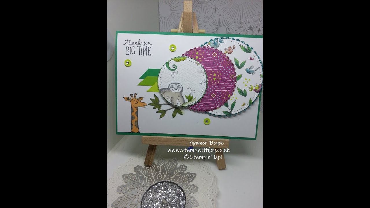 Weekly Sketches  27 using Animal outing Stampin' Up!