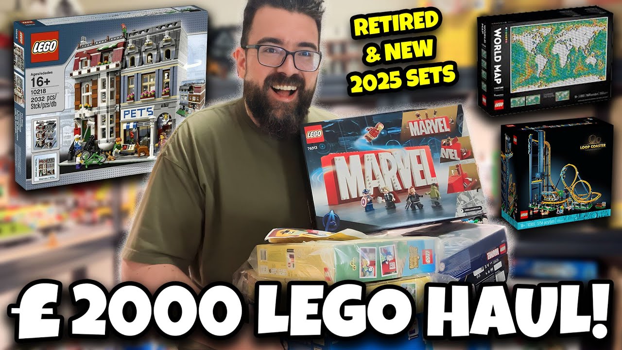 £2000 LEGO & MEGA Haul – New, Rare & Retired Sets!