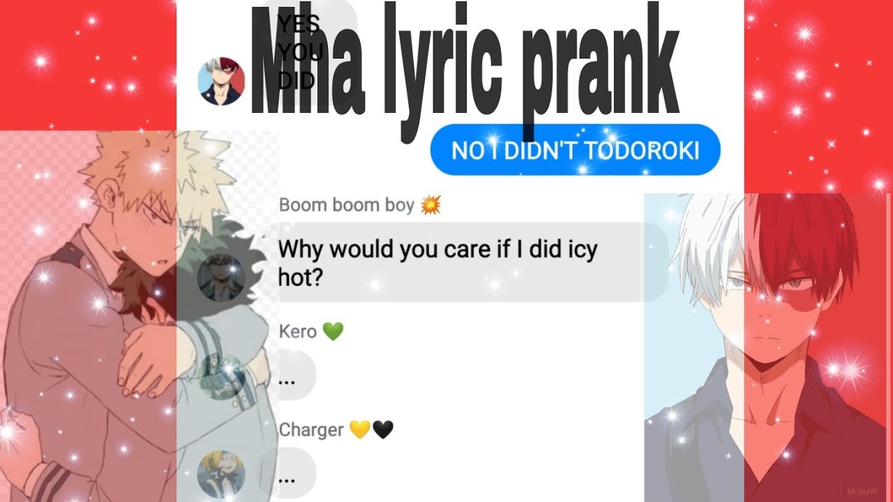 •Mha lyric prank•||•bakudeku•||•apple bottem jeans•||(jealous todoroki)
