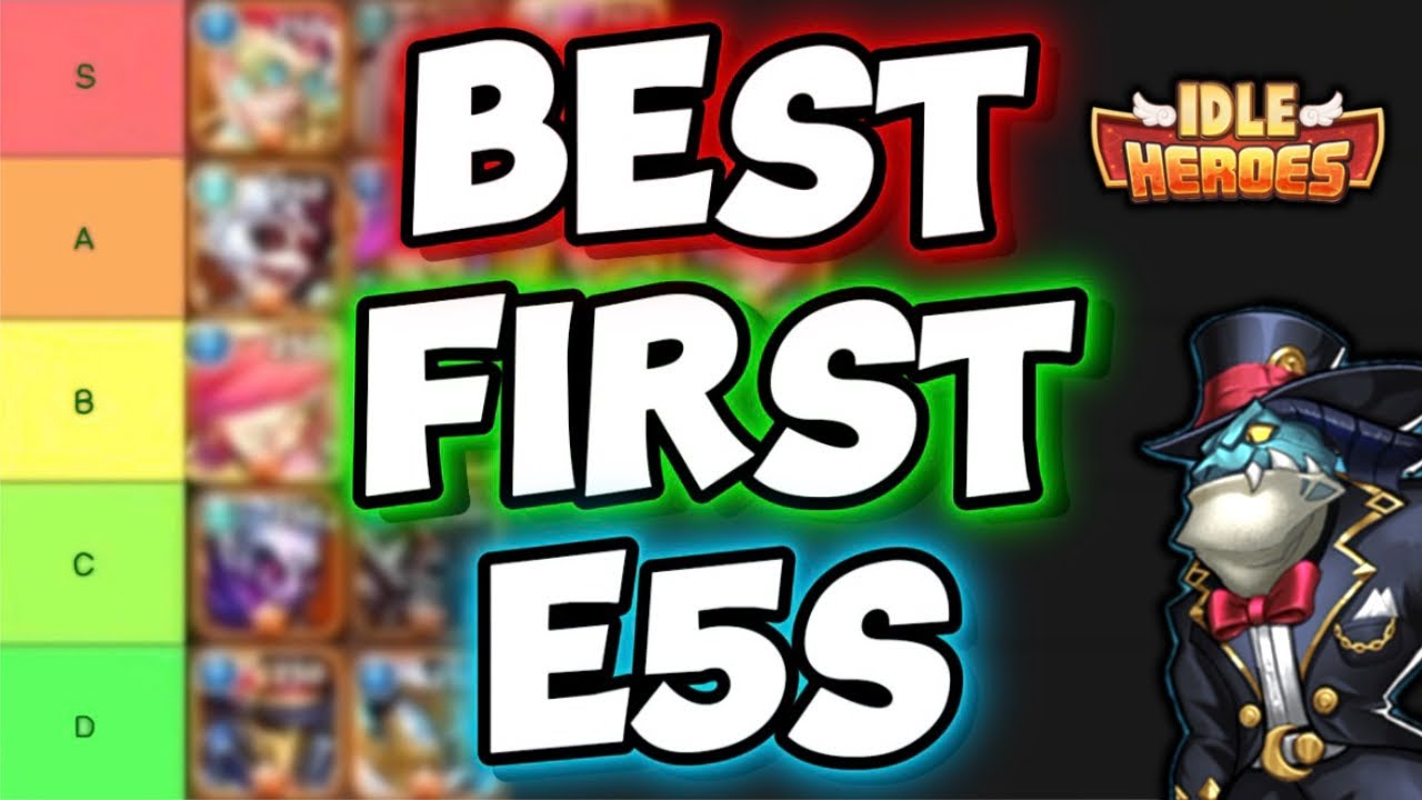 Idle Heroes – ЛУЧШИЙ ПЕРВЫЙ СПИСОК ГЕРОЕВ 5-ГО ЭТАПА (2026)