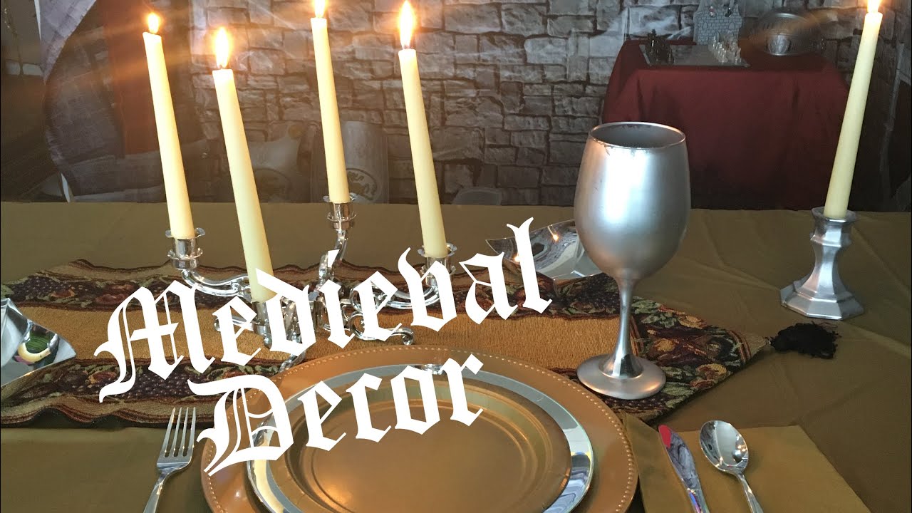 Medieval Renaissance Party Theme DIY and Decor from Dollar Tree & Amazon
