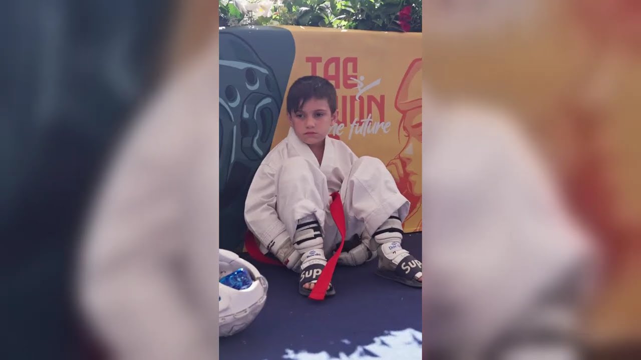 Calci, salti, sogni e sorrisi： il 4K del Kim e Liù  😁 #Taekwondo #Spo    16x9