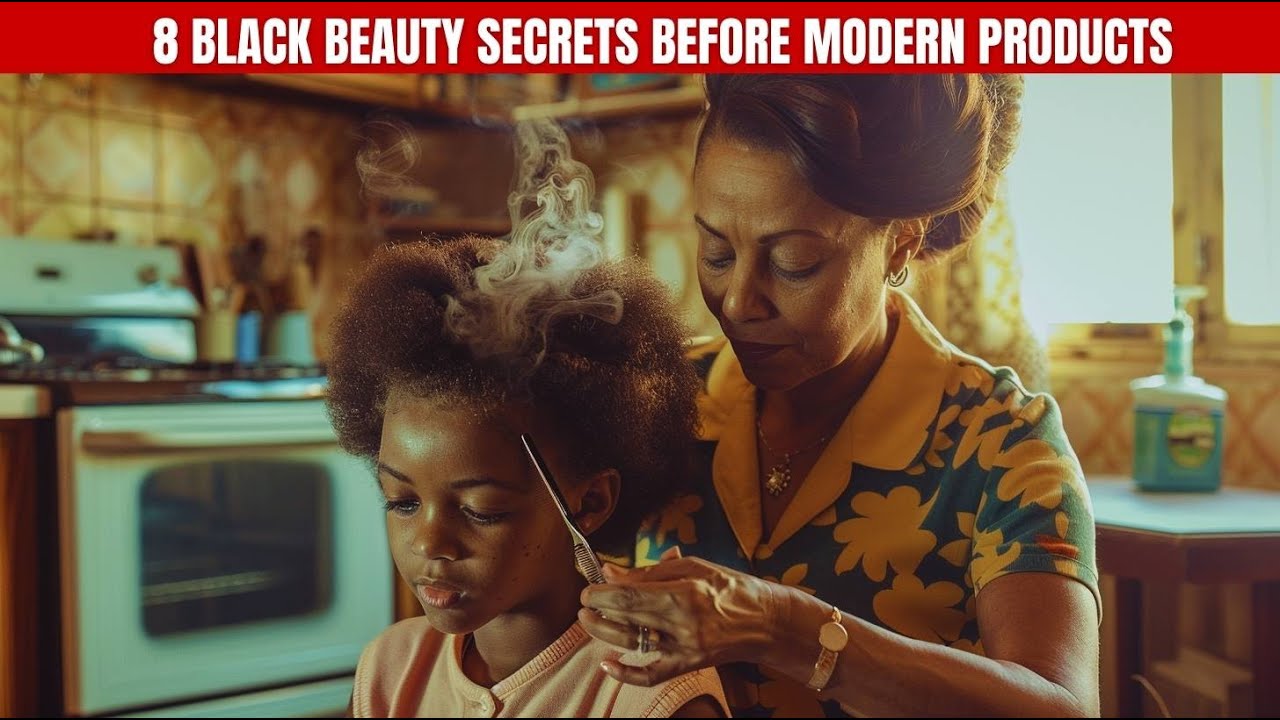 Beauty Secrets Black Grandmothers Knew in 1970's (That Still Work Today)