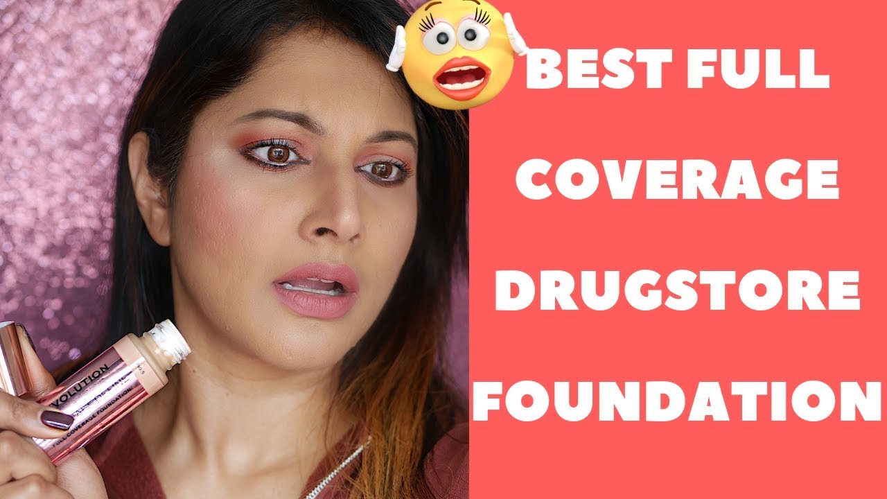 NEW CONCEAL & DEFINE FOUNDATION MAKEUP REVOLUTION REVIEW + WEAR TEST + PROS & CONS | INDIAN SKIN