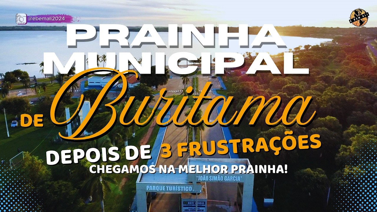 BURITAMA-SP | Depois de 3 Frustrações… Encontramos a MELHOR Prainha da Região! 🌅🔥