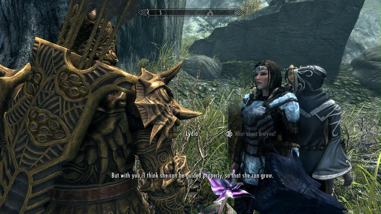 Skyrim Lydia Shares her Thoughts on Brelyna PS5 4KHD