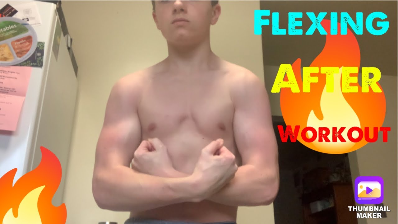 15 Year Old Flexing Arms & Legs