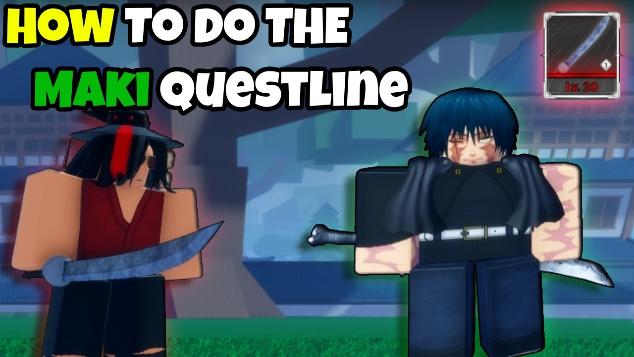 How to do the Maki Quest in Jujutsu Zero!
