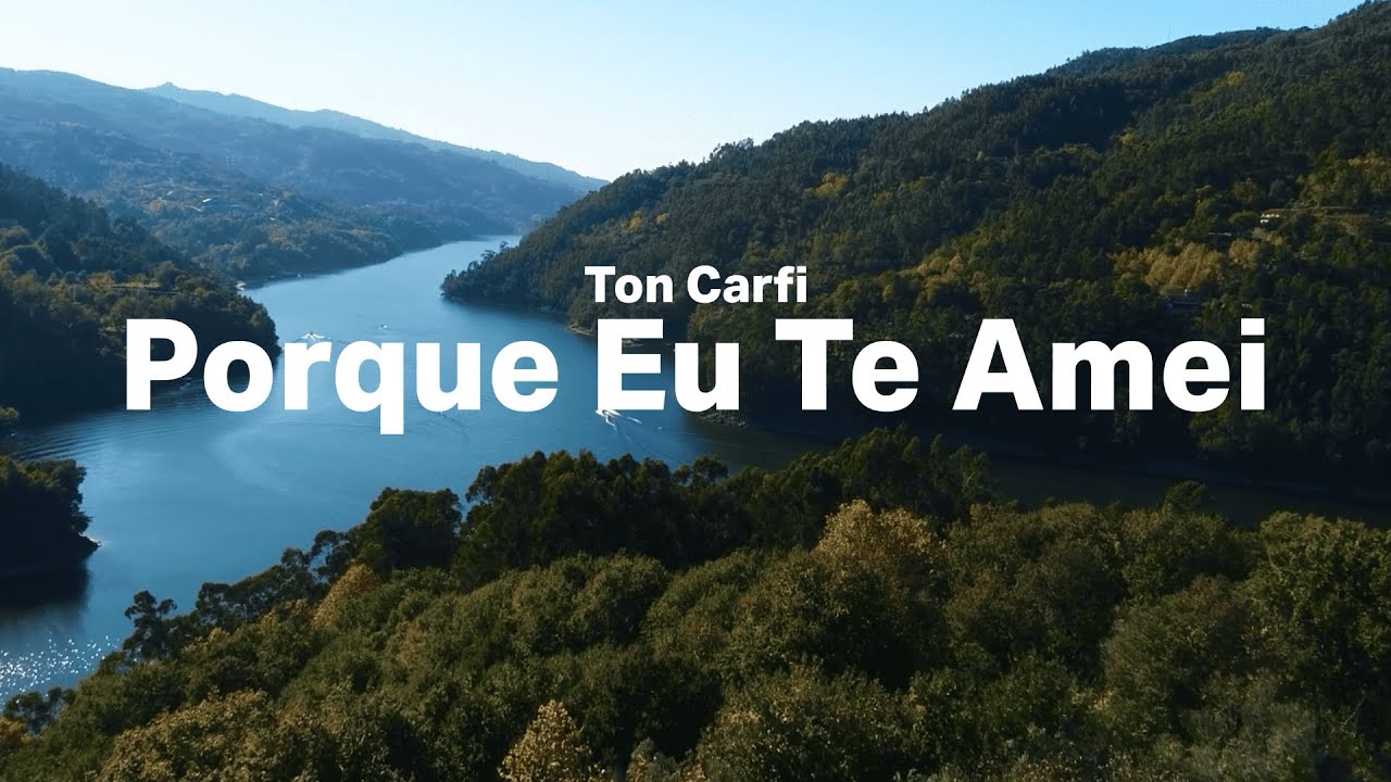Ton Carfi &mdash; Porque Eu Te Amei (Letra Completa / Lyric Video)