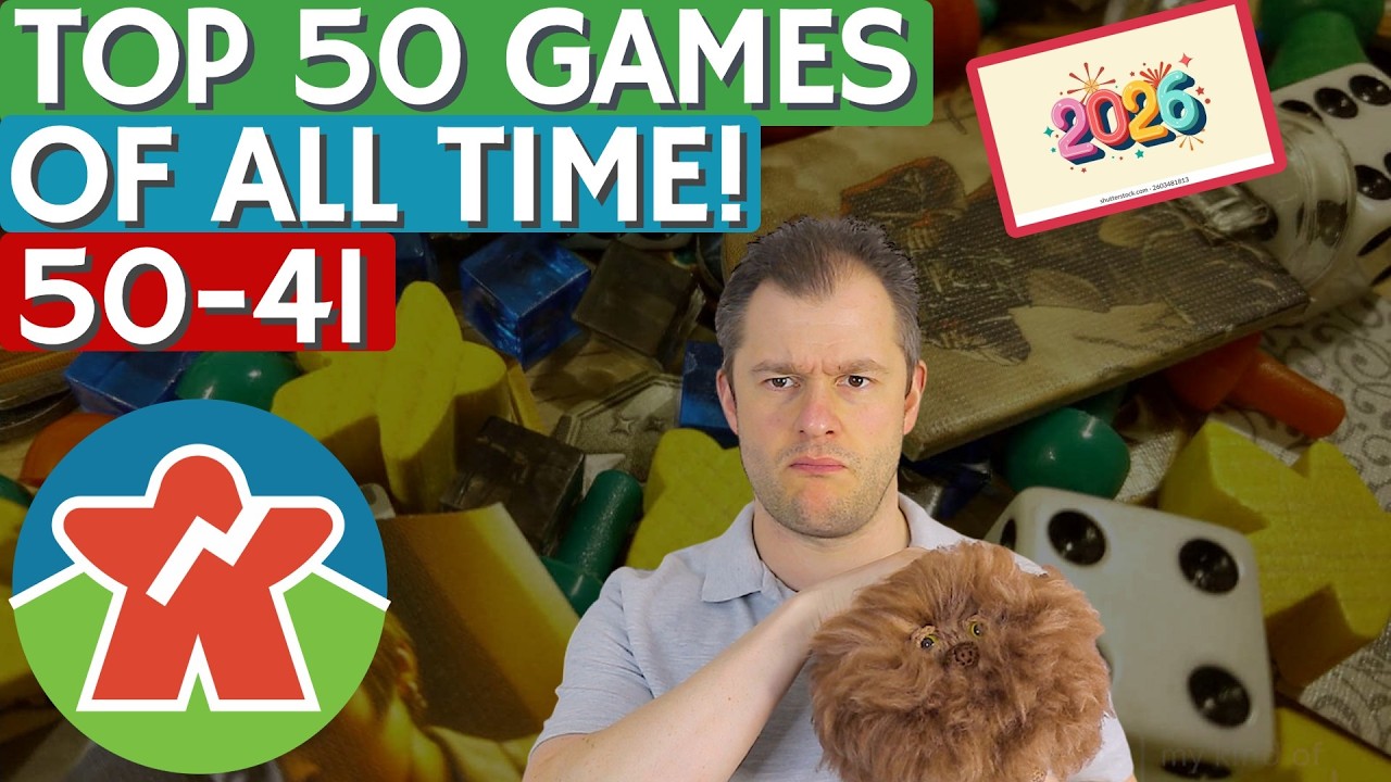 Top 50 Board Games (2026) - 50-41