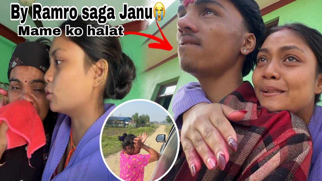 Sabai Pariwar Lai Yaklo Banayara Gayo Samir La😭Mame baba ko Bejok! Ramro saga janu🥹
