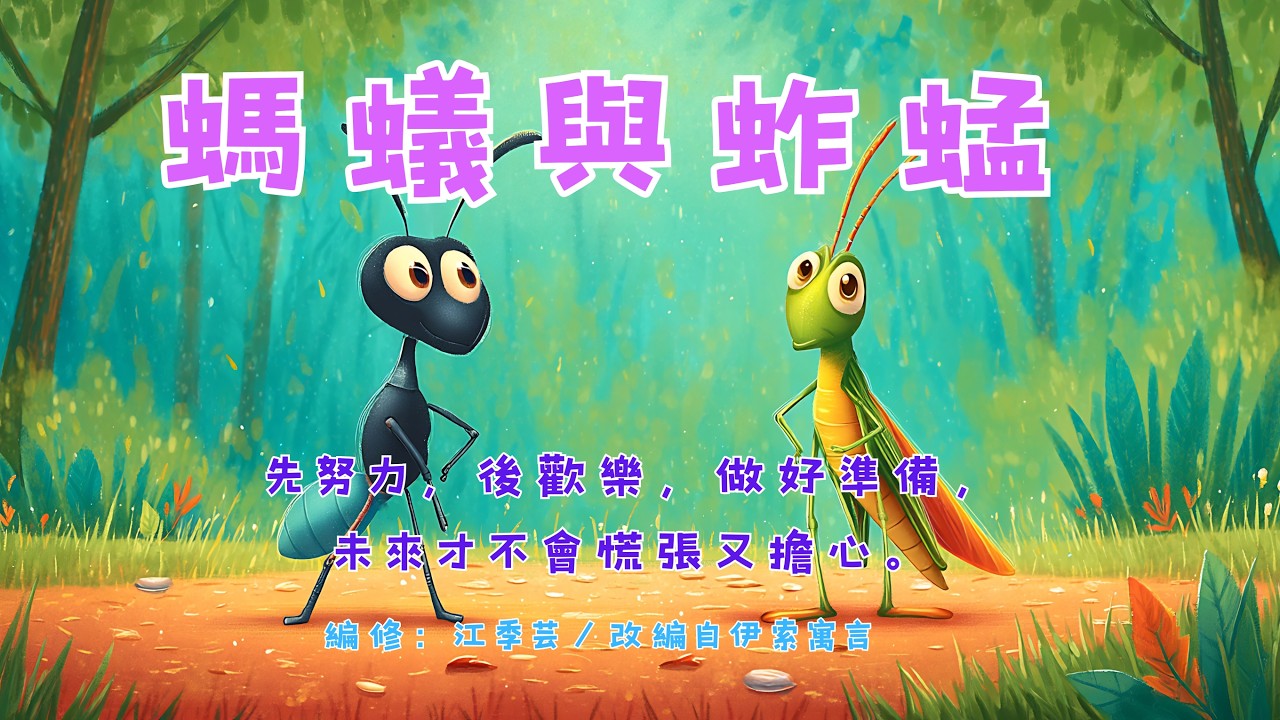 螞蟻與蚱蜢：夏日歌手的教訓