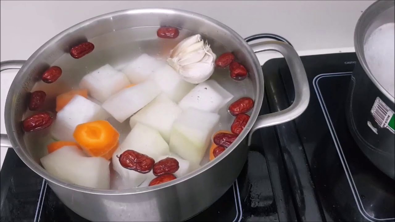 Суп из зимней дыни (в китайском стиле)