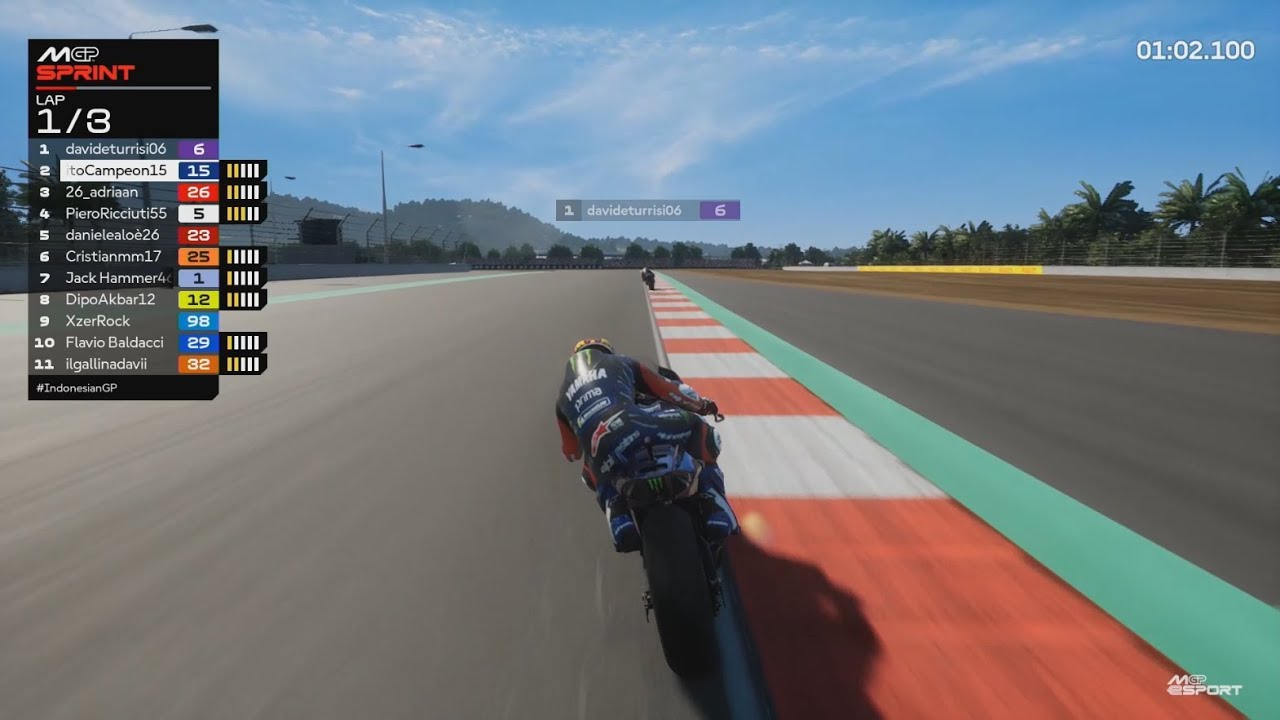 Полный спринт 🏁 | Global Series, раунд 2️⃣ | Чемпионат MotoGPeSport 2025 🏍️