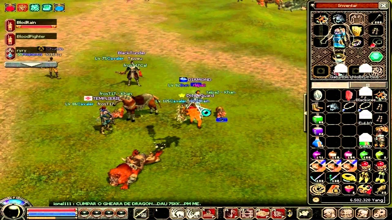 Metin2 Pheonix Blodrain vs Gabyeu(pe contul Shadow2)