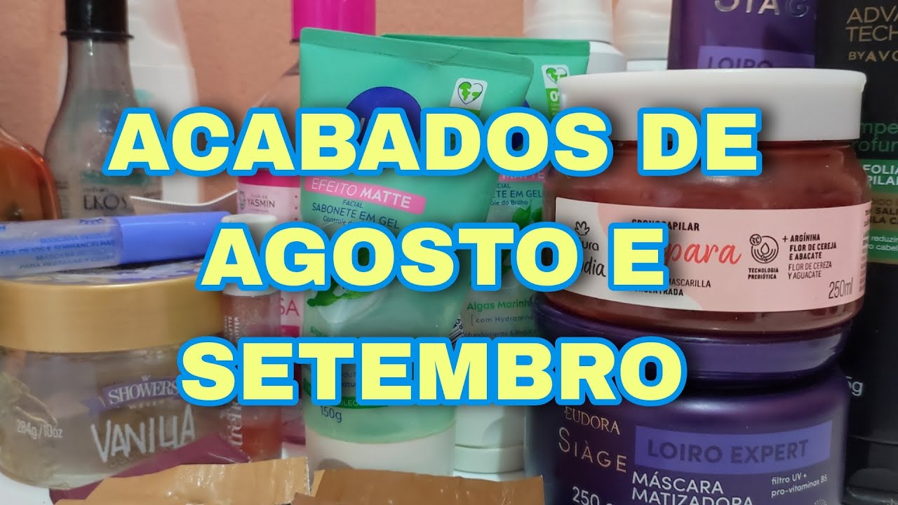 Produtos acabados de agosto e setembro. Aprovados??? Compraria novamente?? #skincare #avon #natura