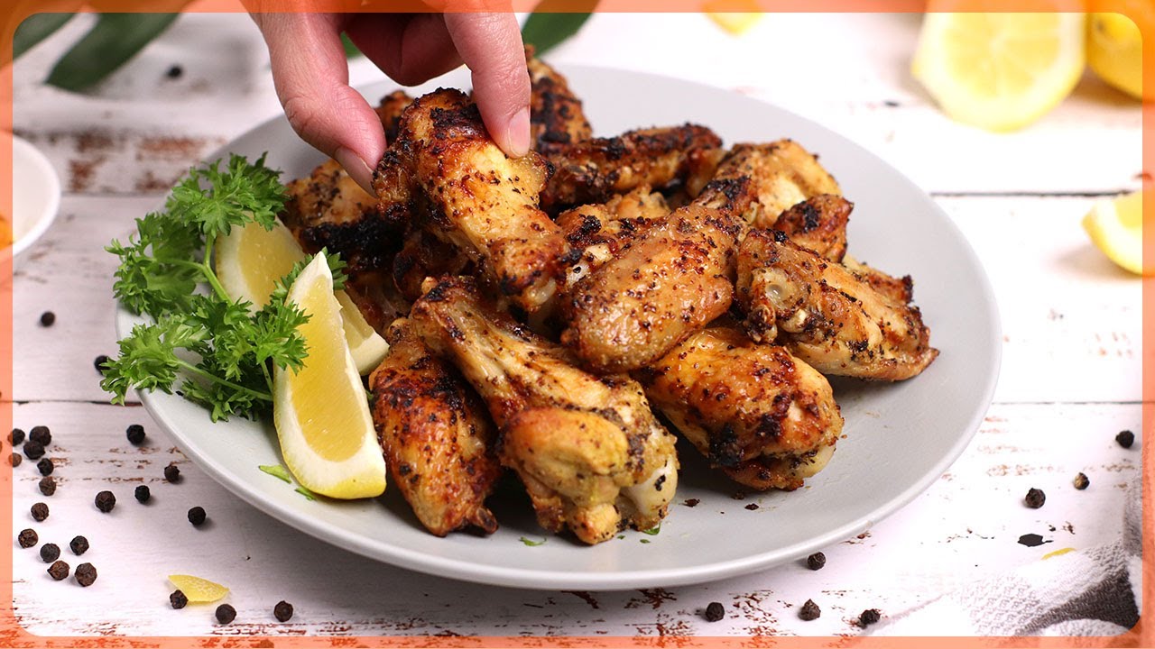 Easy Lemon Pepper Chicken Wings