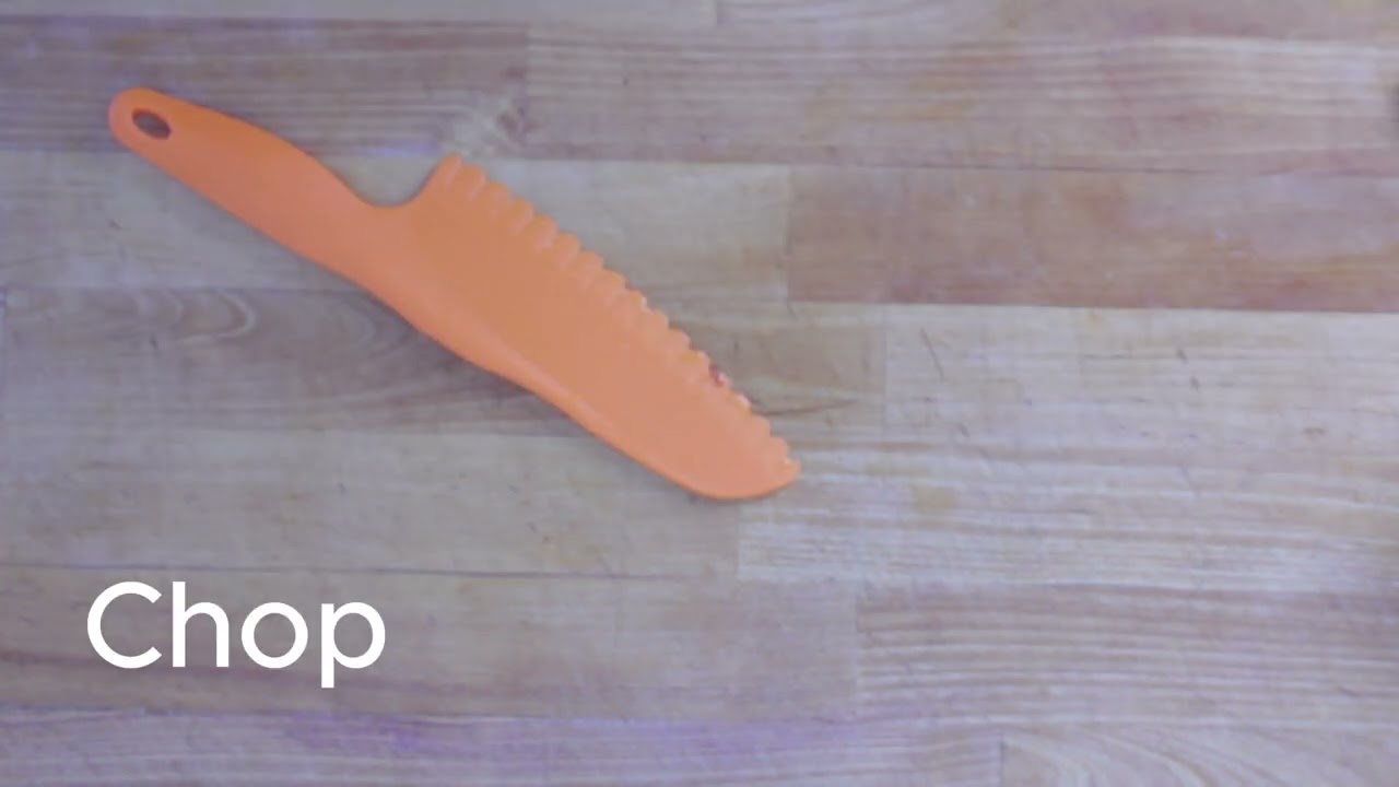 Cooking Knife Techniques / Crumbs Kids Cooking Knife