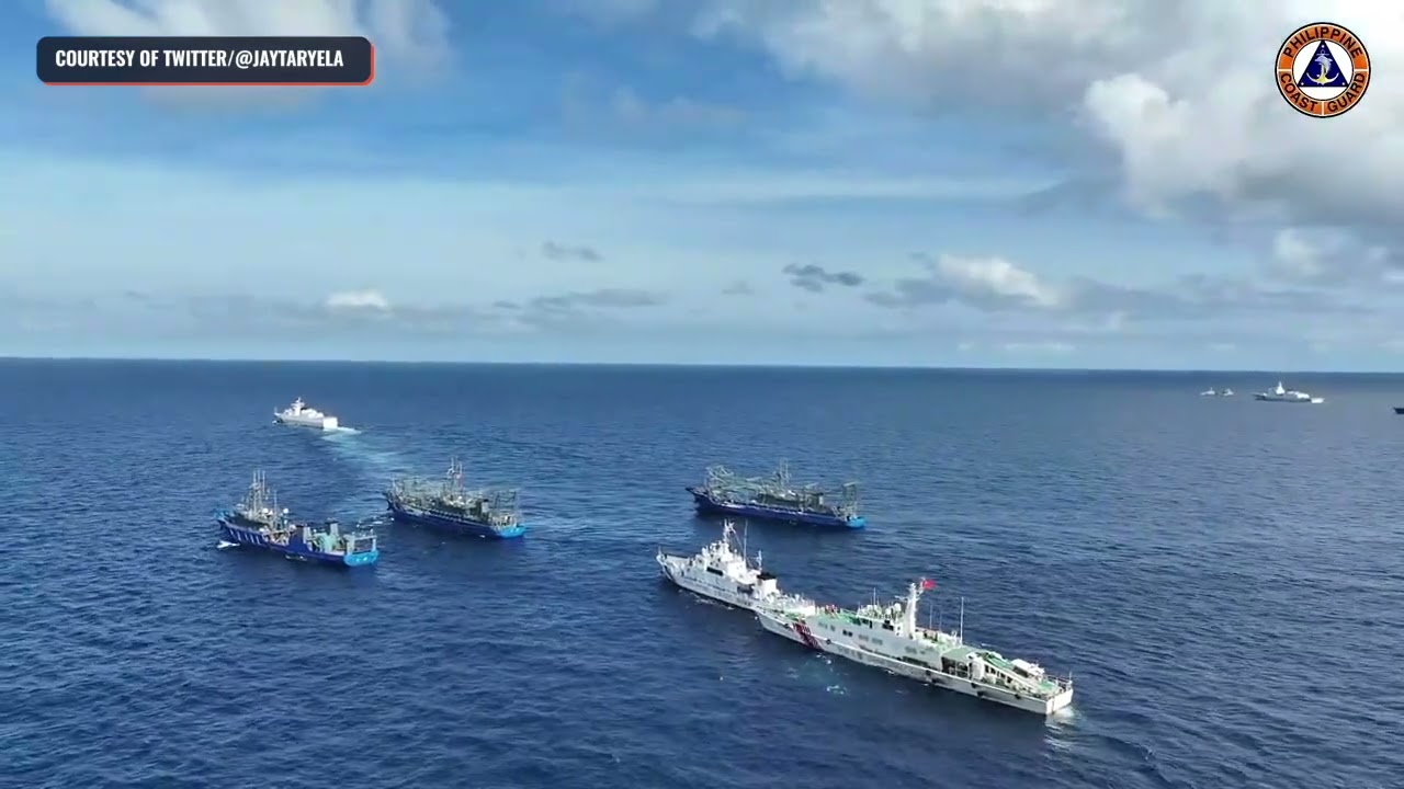 Videos show China ships' 'dangerous maneuvers' against Philippine ships en route to Ayungin Shoal