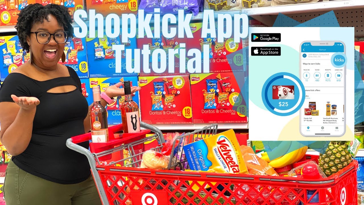 Как использовать приложение Shopkick | Обучающее видео по Shopkick | Зарабатывайте БЕСПЛАТНЫЕ под...