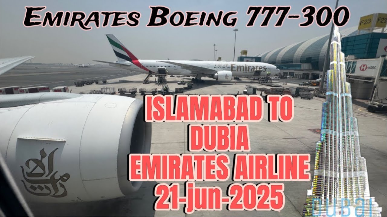 “Emirates Flight Experience | Islamabad to Dubai Full Tour 2025”  #EmiratesAirlines  #EmiratesA380