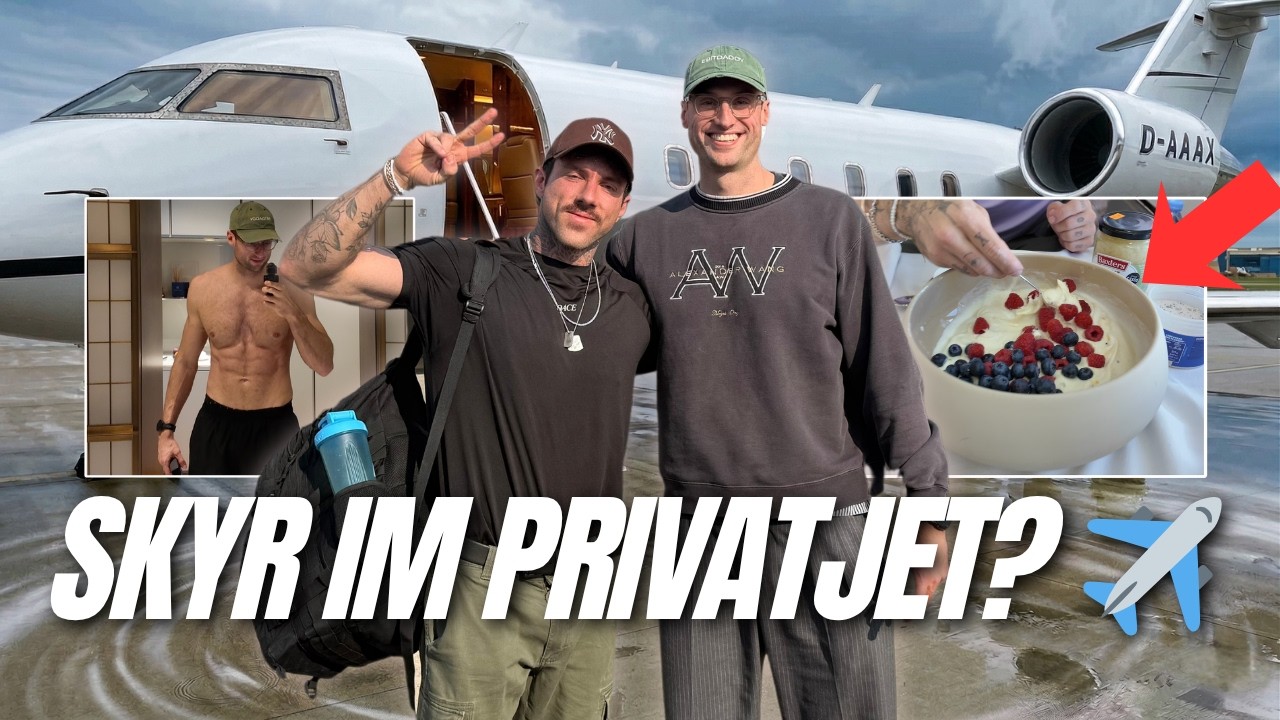 Skyr im 20 Mio. &euro; Jet: London Vlog mit Christian Wolf! 🇬🇧