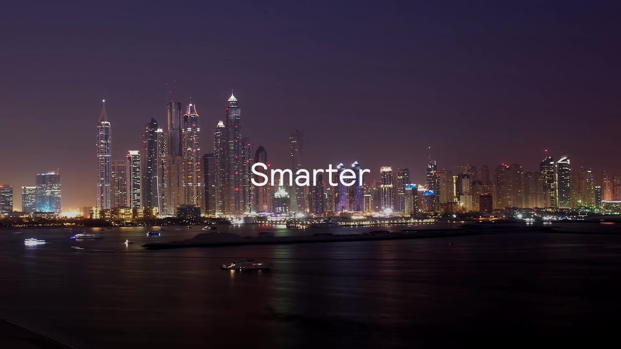 Start your "smart city journey" with Interact connected lighting. - The new era of the city