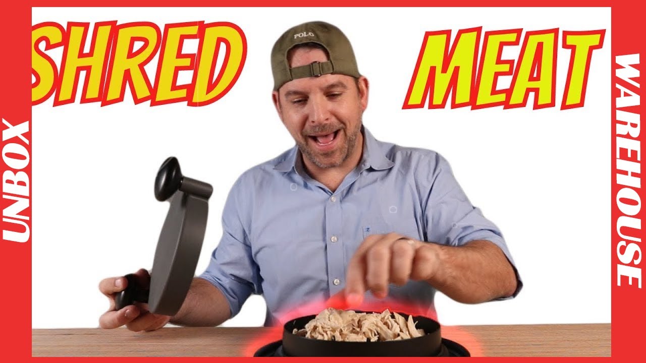 Shred Meat The Easy Way!  With THE SHRED MACHINE!