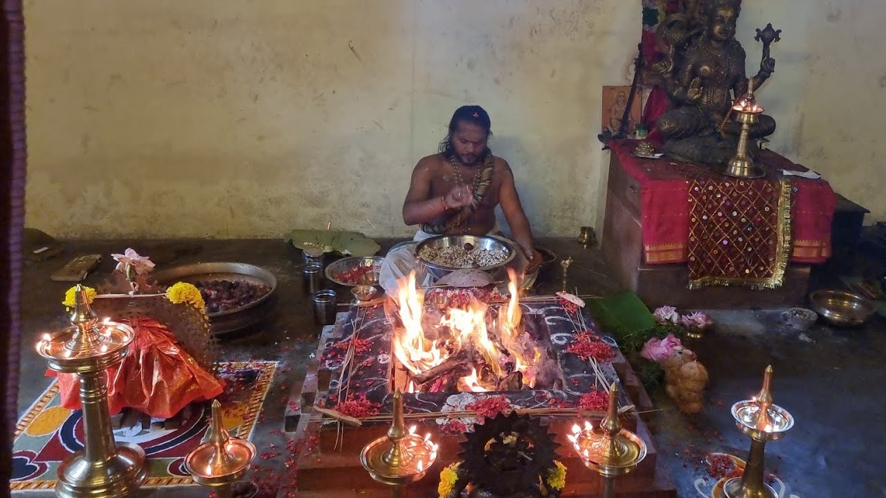 KshipraGanapati Homam | Sreejith Nampoothiri | Kerala Puja | Indian priest
