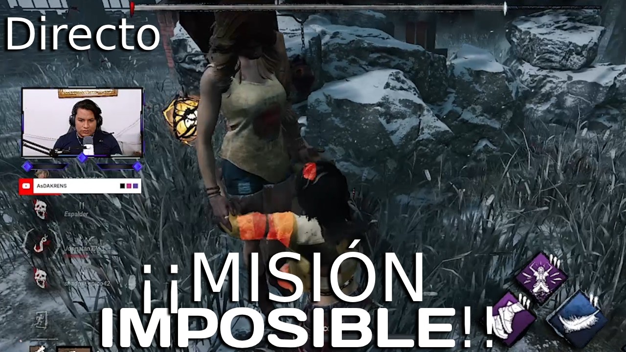 ¡RESCATE IMPOSIBLE y escape de MILAGRO! 😱 | Dead by Daylight