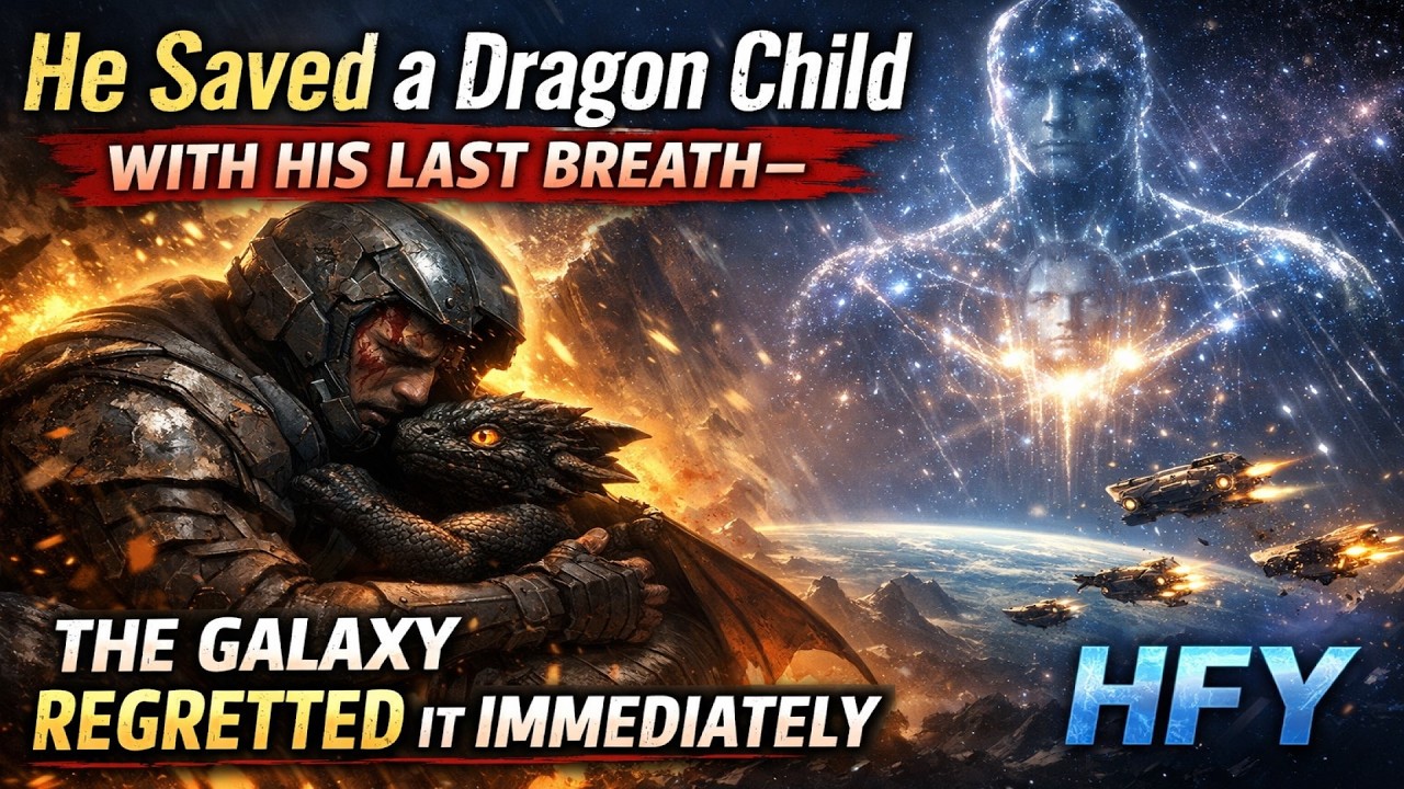 He Saved a Dragon Child With His Last Breath—The Galaxy Regretted It Immediately | HFY