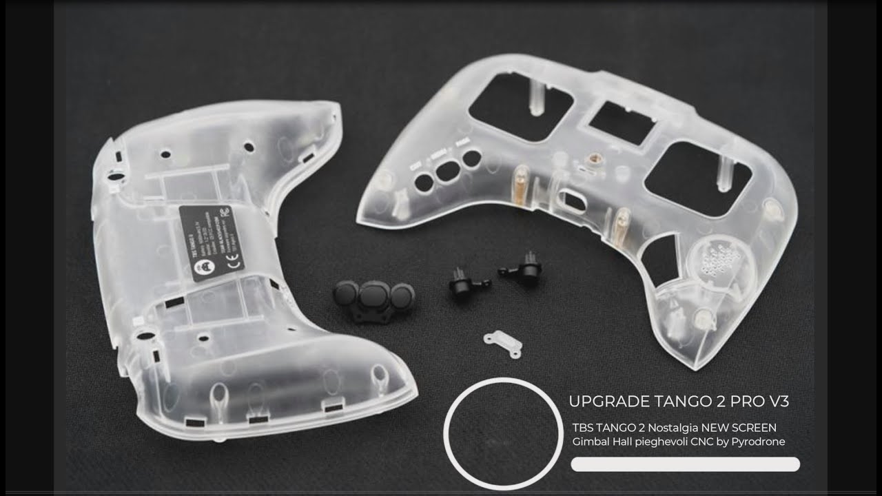 Upgrade TBS Tango 2 Pro V3 - Nostalgia NEW SCREEN, Gimbal Hall CNC by Pyrodrone