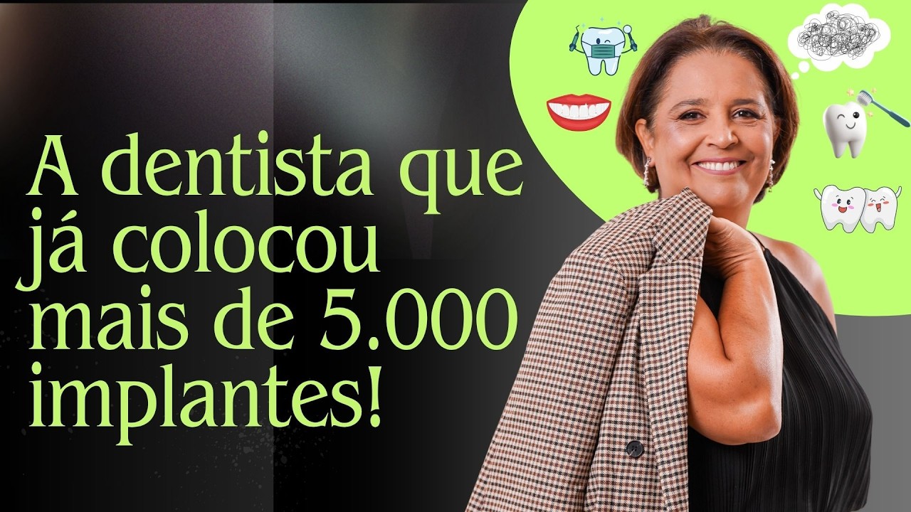 Não faça implante dentário sem saber o que ela diz sobre isso. #EP01