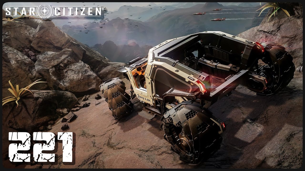 TRILHA NO GELO DE MICROTECH COM A GALERA!! - STAR CITIZEN - 2K RES