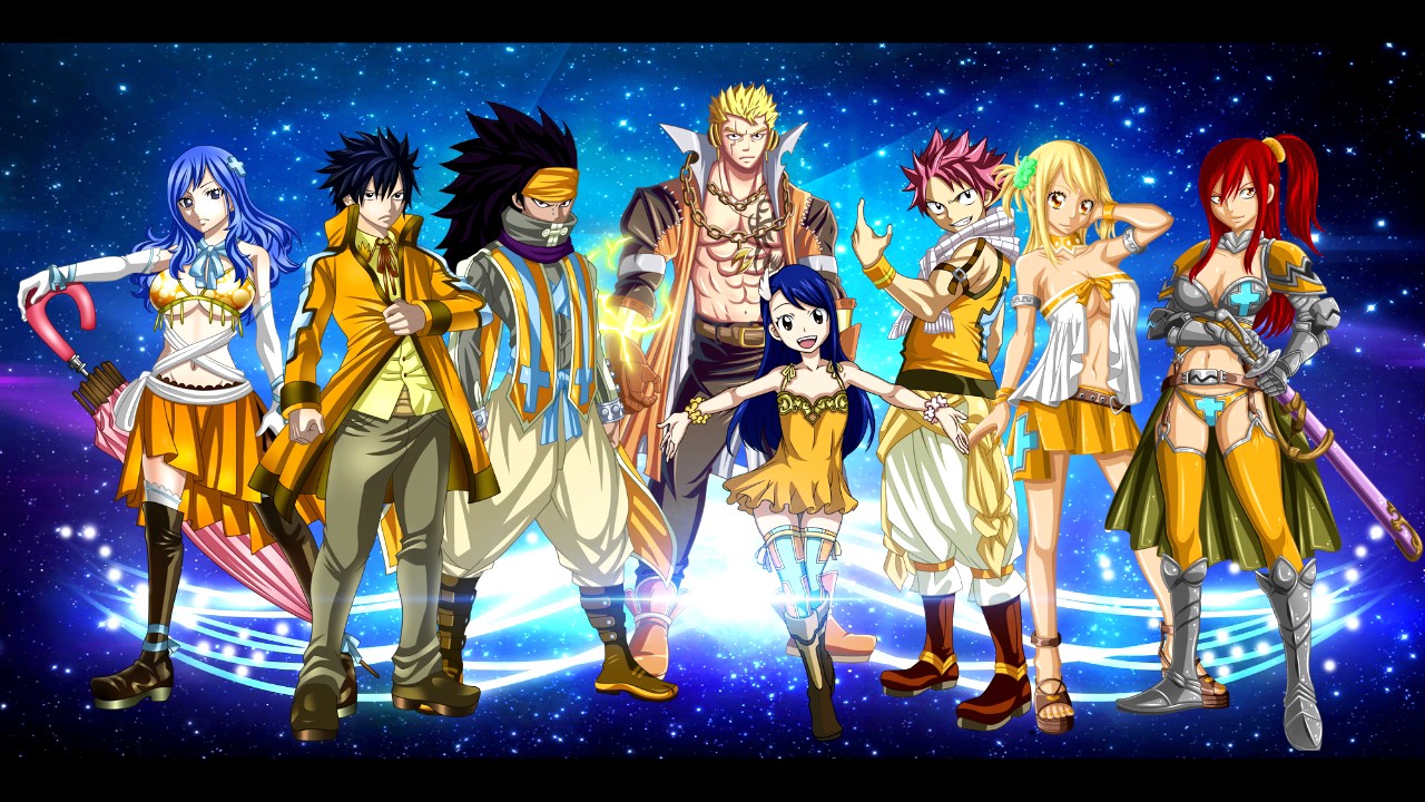 Аниме Хвост феи/Fairy Tail - Друзья