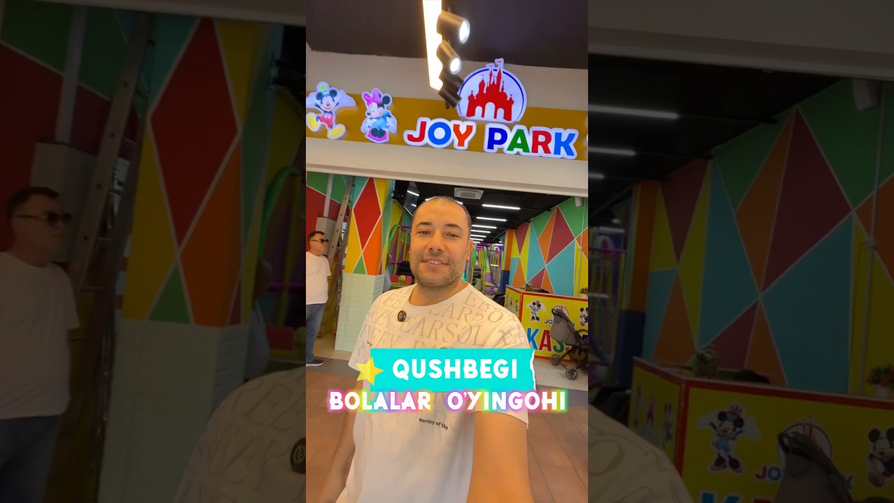 &ldquo;Joy Park&rdquo; Bolalar o&rsquo;yingohi🤗