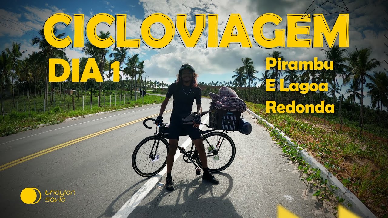 CICLOVIAGEM DE BIKE FIXA #1 - PIRAMBU E LAGOA REDONDA + CACHOEIRA DO RONCADOR