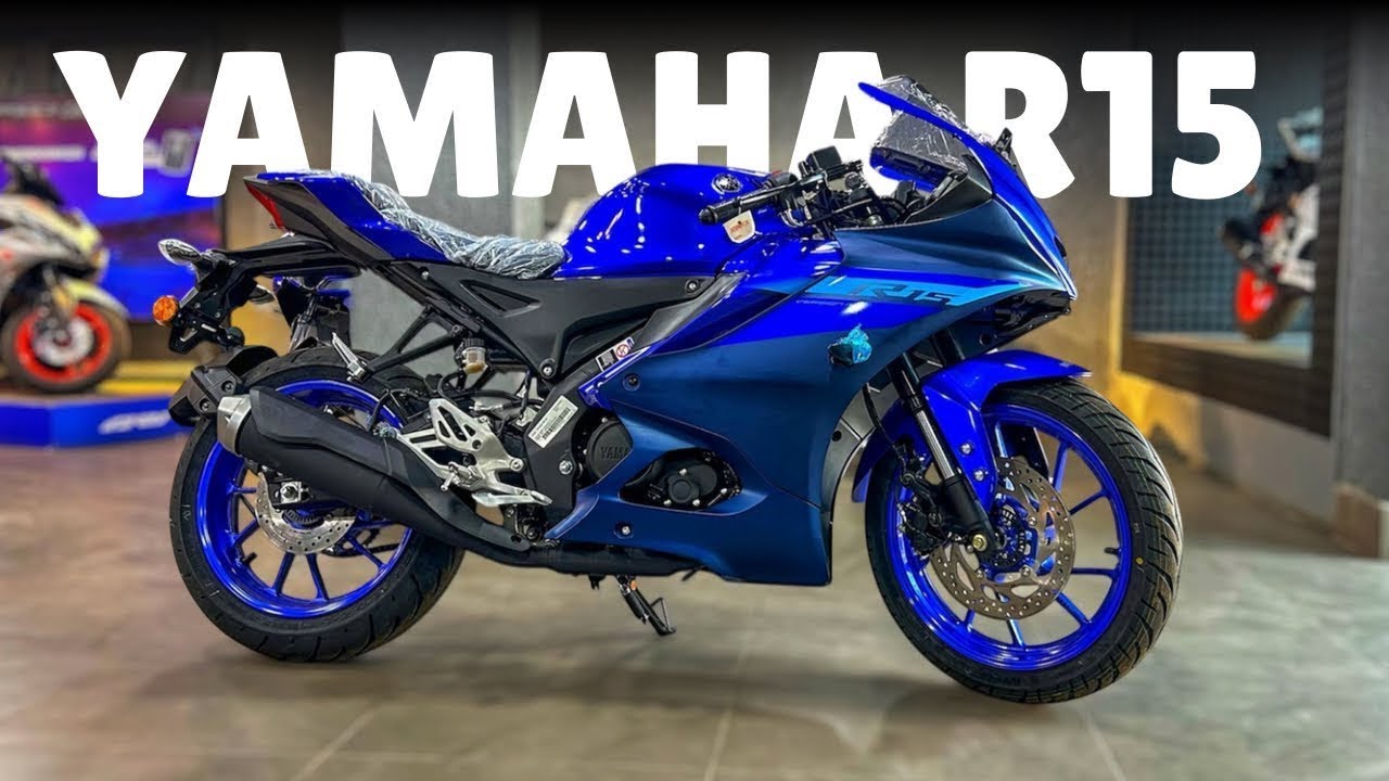 Yamaha R15 V4 Racing Blue – Style Meets Performance!