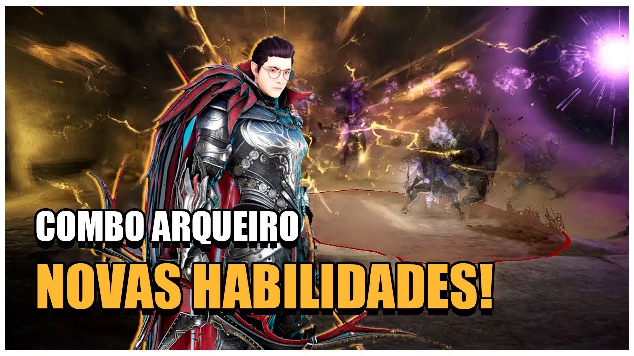 MELHOR COMBO DO ARQUEIRO COM NOVAS HABILIDADES - BLACK DESERT