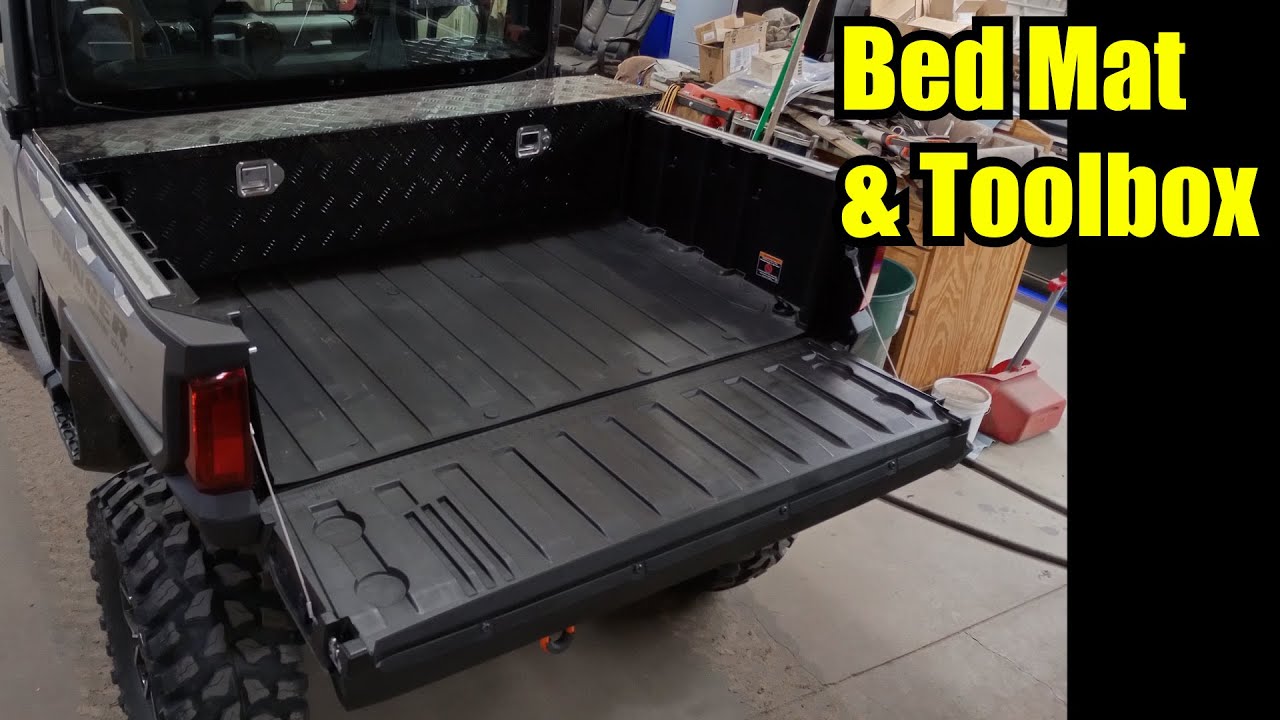 2024 Polaris Ranger 1500XD Bed Mat & Toolbox