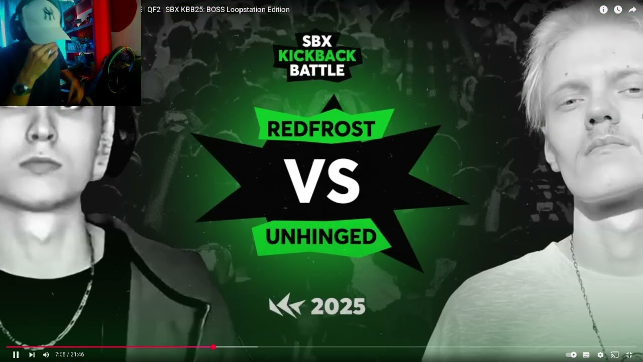 Reacting to KBB Quarter finals 2 Redfrost vs Unhinged. WHY THE AMONG US:(