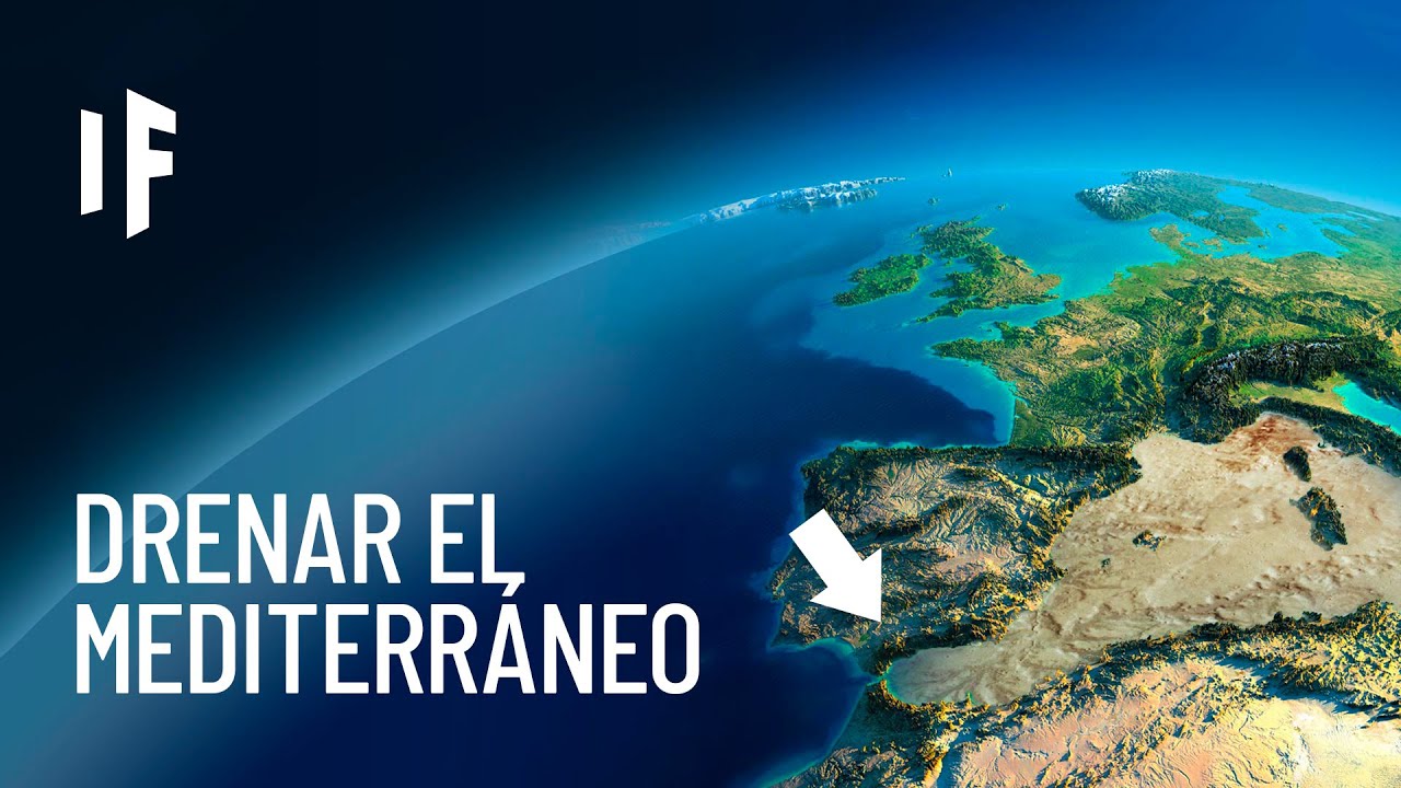 ¿Qué pasaría si drenáramos el mar Mediterráneo?