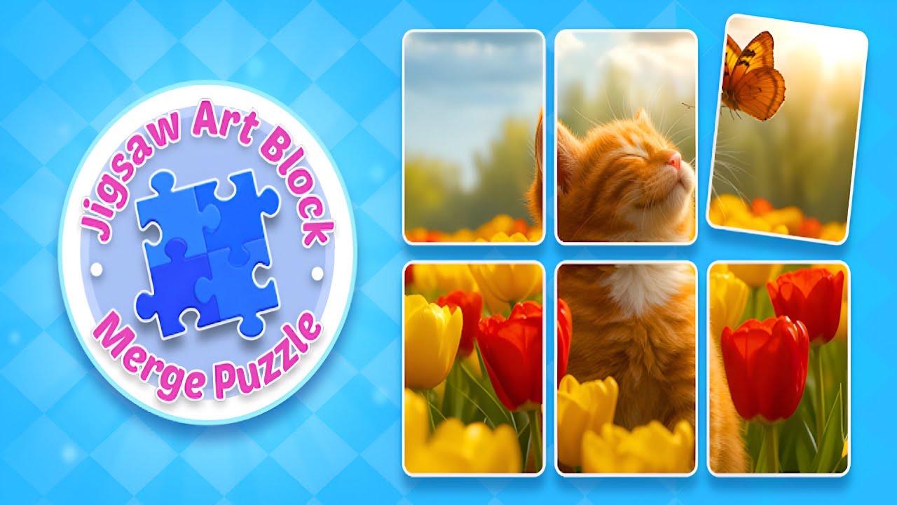 Jigsaw Art Block: Merge Puzzle (by Yali Yin) IOS Gameplay Video (HD)