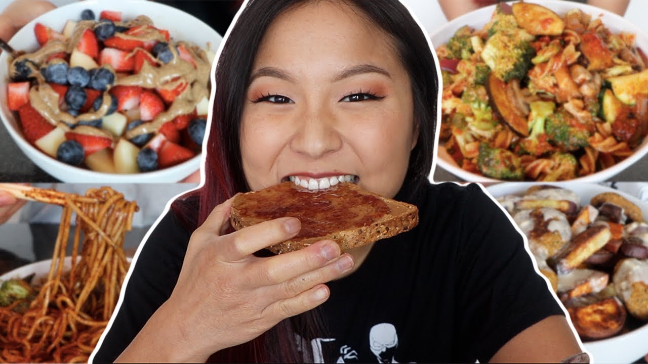 what i eat in a week as a vegan college student