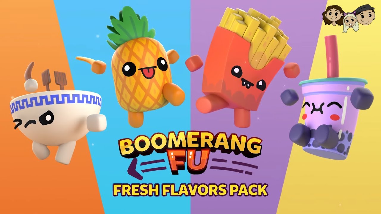 Boomerang Fu Gameplay #82 : FRESH FLAVORS | 3 Player